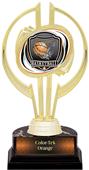 Gold Hurricane 7" Shield Basketball Trophy Gold Hurricane 7" Shield Basketball Trophy