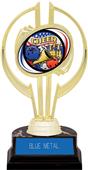 Awards Gold Hurricane 7" Americana Cheer Trophy Awards Gold Hurricane 7" Americana Cheer Trophy