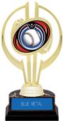 Awards Gold Hurricane 7" Eclipse Baseball Trophy