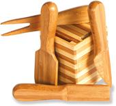 Picnic Plus Barley Bamboo Knife/Spreader Set