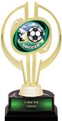 Hasty Awards Gold Hurricane 7" HD Soccer Trophy Hasty Awards Gold Hurricane 7" HD Soccer Trophy