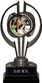 Black Hurricane 7" P.R. Male Basketball Trophy Black Hurricane 7" P.R. Male Basketball Trophy
