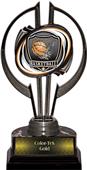 Black Hurricane 7" Shield Basketball Trophy Black Hurricane 7" Shield Basketball Trophy