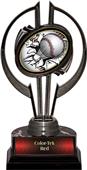 Black Hurricane 7" Bust-Out Baseball Trophy Black Hurricane 7" Bust-Out Baseball Trophy