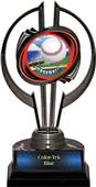 Awards Black Hurricane 7" HD Baseball Trophy