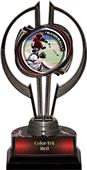 Black Hurricane 7" P.R.1 Baseball Trophy