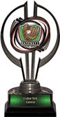 Black Hurricane 7" Shield Baseball Trophy Black Hurricane 7" Shield Baseball Trophy