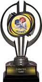 Awards Black Hurricane 7" HD Cheer Trophy