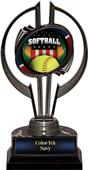 Awards Black Hurricane 7" Patriot Softball Trophy