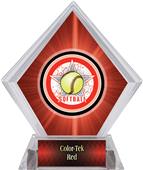 Awards All-Star Softball Red Diamond Ice Trophy