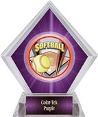 Awards ProSport Softball Purple Diamond Ice Trophy Awards ProSport Softball Purple Diamond Ice Trophy