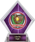 Awards Shield Softball Purple Diamond Ice Trophy Awards Shield Softball Purple Diamond Ice Trophy