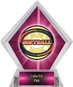 Awards Classic Softball Pink Diamond Ice Trophy Awards Classic Softball Pink Diamond Ice Trophy