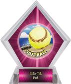 Awards HD Softball Pink Diamond Ice Trophy Awards HD Softball Pink Diamond Ice Trophy