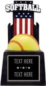 Hasty Award 13" & 15" Patriot Softball Resin