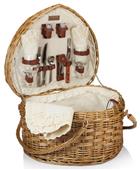 Picnic Time Handcrafted Heart Basket Picnic Time Handcrafted Heart Basket