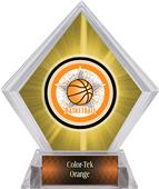All-Star Basketball Yellow Diamond Ice Trophy