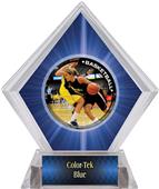 P.R. Female Basketball Blue Diamond Ice Trophy P.R. Female Basketball Blue Diamond Ice Trophy