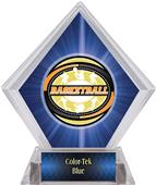 Award Classic Basketball Blue Diamond Ice Trophy Award Classic Basketball Blue Diamond Ice Trophy