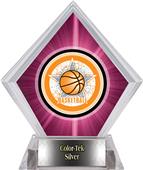 All-Star Basketball Pink Diamond Ice Trophy