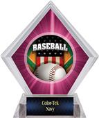 Awards Patriot Baseball Pink Diamond Ice Trophy Awards Patriot Baseball Pink Diamond Ice Trophy