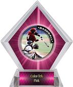 Awards P.R.1 Baseball Pink Diamond Ice Trophy Awards P.R.1 Baseball Pink Diamond Ice Trophy