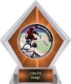 Awards P.R.1 Baseball Orange Diamond Ice Trophy Awards P.R.1 Baseball Orange Diamond Ice Trophy