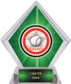 Awards All-Star Baseball Green Diamond Ice Trophy