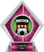Awards Patriot Soccer Pink Diamond Ice Trophy Awards Patriot Soccer Pink Diamond Ice Trophy