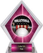 Award Patriot Volleyball Pink Diamond Ice Trophy Award Patriot Volleyball Pink Diamond Ice Trophy