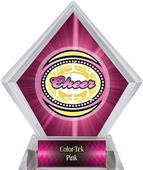 Awards Classic Cheer Pink Diamond Ice Trophy Awards Classic Cheer Pink Diamond Ice Trophy