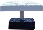 Jaypro Set of 3 Recycled Rubber Base Anchor