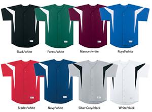 High 5 Reflex Full-Button Baseball Jersey Closeout