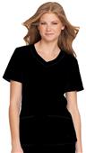 Landau Misses/Womens Rounded Vneck Tunic Scrub Top Landau Misses/Womens Rounded Vneck Tunic Scrub Top