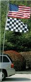 BSI Portable Drive-on Folding Base 16' Flagpole BSI Portable Drive-on Folding Base 16' Flagpole