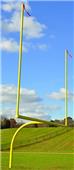 Jaypro Max-1 HS Football Goal W/Leveling Plate