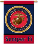 BSI U.S. Marine Corps 2-Sided 28" x 40" Banner