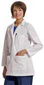 Landau Women's Classic Three Button Lab Coat Landau Women's Classic Three Button Lab Coat