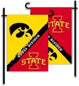 COLLEGIATE Iowa - Iowa State House Divided Flag COLLEGIATE Iowa - Iowa State House Divided Flag