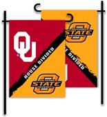 COLLEGIATE Oklahoma/Oklahoma St House Divided Flag COLLEGIATE Oklahoma/Oklahoma St House Divided Flag