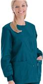Landau Women's Warm-Up Scrub Jacket Landau Women's Warm-Up Scrub Jacket