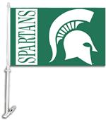 COLLEGIATE Michigan St. 2-Sided 11" x 18" Car Flag COLLEGIATE Michigan St. 2-Sided 11" x 18" Car Flag