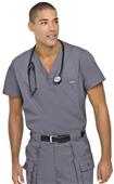 Landau Men's Vented V-Neck Pullover Scrub Top Landau Men's Vented V-Neck Pullover Scrub Top