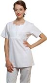 Adar Womens Split V Tunic Uniform Top Adar Womens Split V Tunic Uniform Top