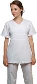 Adar Womens Double Doll Uniform Top Adar Womens Double Doll Uniform Top