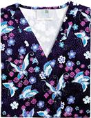 Adar Womens V-Neck Tunic Scrub Top - 202