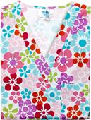 Adar Womens V-Neck Tunic Scrub Top - 208