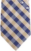 Eagles Wing NCAA Georgia Tech Woven Poly Check Tie
