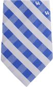 Eagles Wings NCAA Kentucky Woven Poly Check Tie