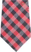 Eagles Wings NCAA Louisville Woven Poly Check Tie
